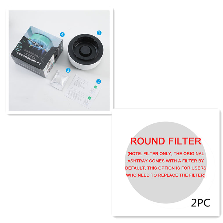 Automatic Smoke Removal Ashtray