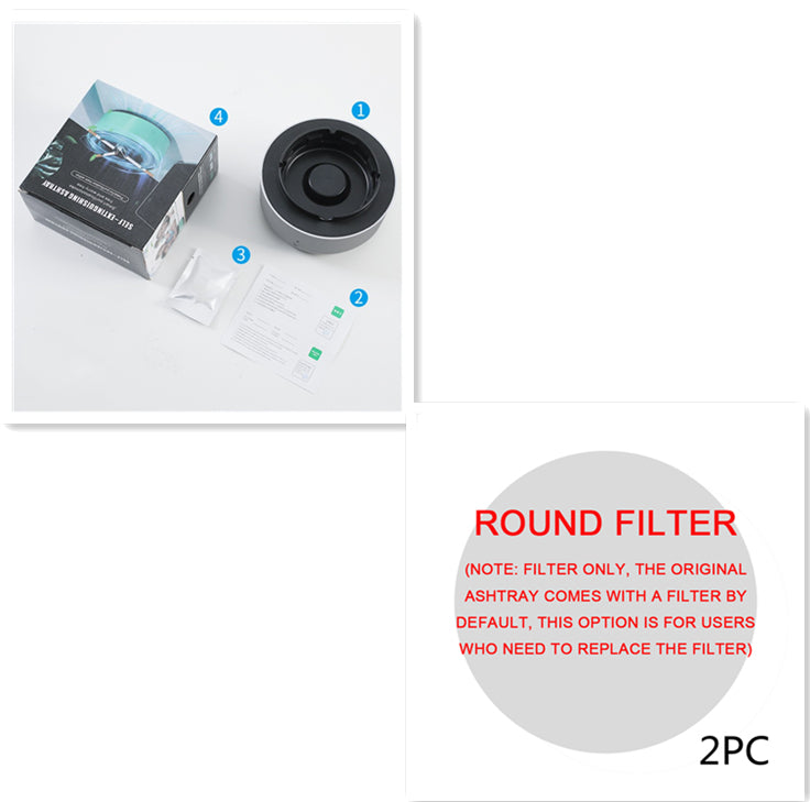 Automatic Smoke Removal Ashtray