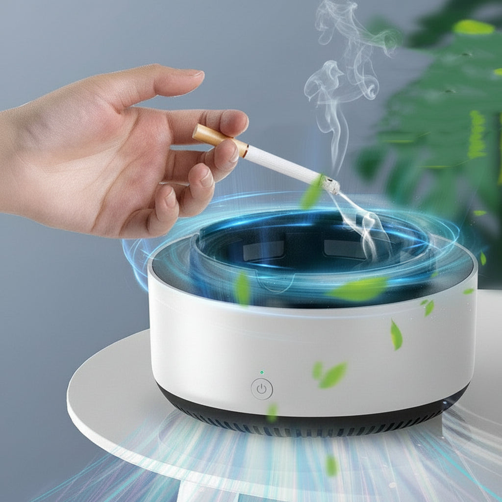 Automatic Smoke Removal Ashtray