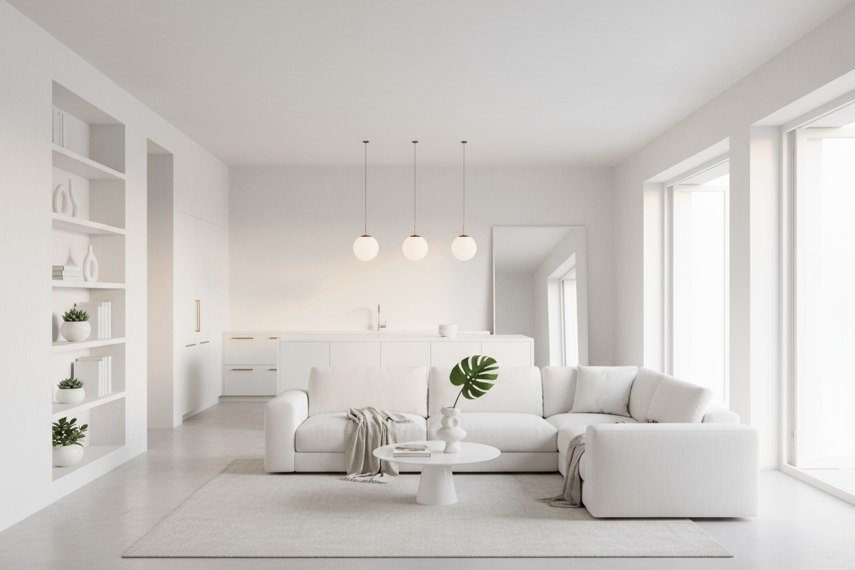 make white theme households background